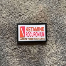 Tubes on Ketamine PVC Patch picture