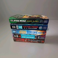 Lot of 5 Star Wars Paperbacks - Rogue Planet, Vector Prime - MORE -  picture
