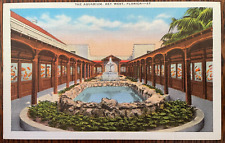 Vintage Postcard 1930-1945 The Aquarium, Key West, Florida (FL) picture