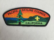 Pacific Skyline Council plastic back BSA CSP Patch picture