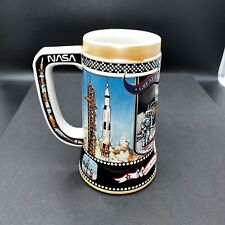 NASA 1855-1990 Miller High Life Beer Stein Great American Achievements 1969 picture
