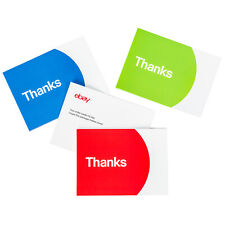 Thank You Cards – Red, Blue and Green picture