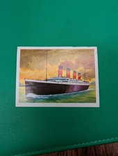 1973 T. G. Ruiromer Strong Ocean spain the titanic card #260 picture