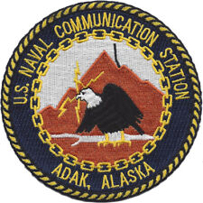 Naval Communication Station Adak Alaska Patch picture