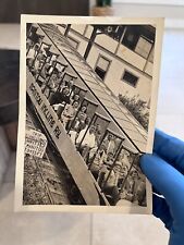 c1930s Manitou Incline Car Ride Colorado CO B&W Photo Approx 5x7” picture