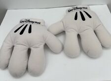 Disney Parks Disneyland Resort - Mickey Mouse Gloves Plush Hand Costume White picture