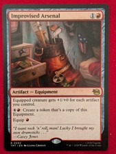Improvised Arsenal R NM Teenage Mutant Ninja Turtles MTG picture