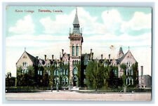 c1910 Knox College, Toronto Ontario Canada Antique Unposted Postcard picture