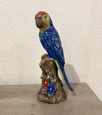Vintage Mid-Century Ceramic Parrot Figurine — Excellent Collector’s Piece picture