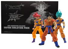 DRAGON BALL SUPER STARS 2018 EXCLUSIVE EVOLUTION 3 PACK FIGURE SDCC SEALED picture