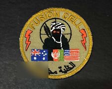 Fusion Cell  Special Forces in Afghanistan  Patch  Green Beret Genuine USSF picture