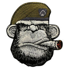 Ranger Ape Victory Cigar Embroidered 3 inch Tactical Hook Patch (MTA3) picture