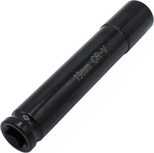 Deep Impact Socket 1/2" Drive 19mm 6-Point Heat-Treated CR-V Steel - Extra Long picture