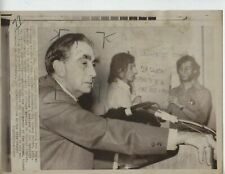 THEORETICAL PHYSICIST HYDROGEN BOMB PHOTO EDWARD TELLER VINTAGE  1970 picture