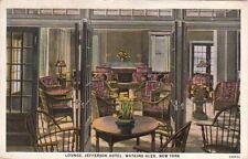  Postcard Lounge Jefferson Hotel Watkins Glen New York picture