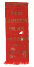 1913 Town of Greenwich Fire Department 5.25