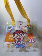 Wangzai Hot Kid Club Clear Plastic Tote Bag NWT 14x 11