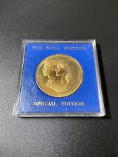 Vtg 1986 Royal Wedding Prince Andrew Sarah Ferguson Commemorative Coin England picture