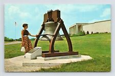 Replica of Liberty Bell at Harry S Truman Library c1969 Independence MO Postcard picture