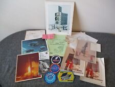 1977-1981 NASA MSFC TRW ATLAS CENTAUR HEAO 1ST GEN PHOTOS+PATCH+STICKERS+REPORTS picture