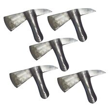 Lot of 5 Ragnar Axe Viking Hand Forged steel Hatchet Tactical Camping Battle Axe picture