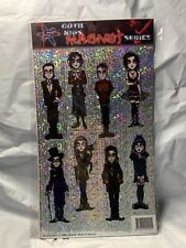 90's Vintage Goth Kids Collectables Magnets, In Original Packaging 1998 picture