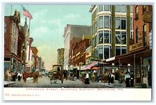 c1905's Lexington Street Shopping District Baltimore Maine ME Unposted Postcard picture