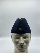 Vintage East Germany Military Navy Officer Service Hat Medium Large DDR 57 picture
