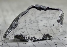 Meteorites - Iron Meteorite 103.3g Mirror Polished Thick Slice picture