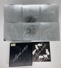 Vintage 1980s Stephen Daly Australian Animal  Drinking Coaster Set Etched Art 22 picture