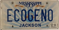 Vanity ECO GENO ECOLOGICAL GENOMICS Licence plate Ecomap Genogram Family Tree picture