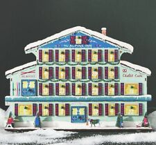 NEW ANTHROPOLOGIE GEORGE & VIV ALPINE SKI CHALET HOUSE LODGE ADVENT CALENDAR1-25 picture
