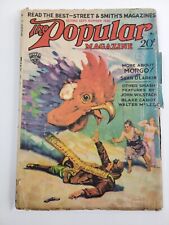 The Popular Pulp Magazine September 1930 Morgo the Mighty Story picture