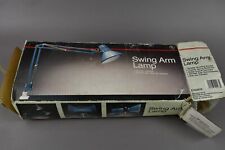 Vintage Underwriters Laboratories Blue Swing Arm Lamp EA02016 picture