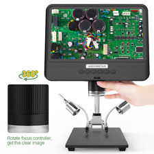 1Pcs AD208S 8.5 In LCD 5X-1200X Digital Microscope Phone Repair PCB Soldering picture