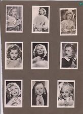 LILIAN HARVEY MOVIE STAR 90 Vintage ROSS Photo Cigarette Cards (L5836) picture