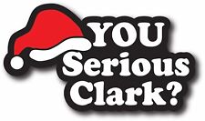 CHRISTMAS VACATION CHEVY CHASE YOU SERIOUS CLARK? STICKER picture