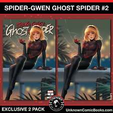 [2 PACK] SPIDER-GWEN: THE GHOST-SPIDER #2 UNKNOWN COMICS LEIRIX EXCLUSIVE VAR (0 picture