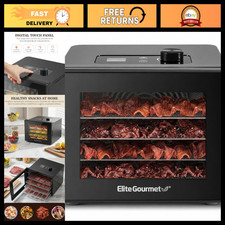 Elite Gourmet Food Dehydrator, Stainless Steel Trays, Adjustable Temp picture