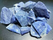 Rough Blue Quartz Crystal (1/2 lb) 8 oz Bulk Wholesale Lot Half Pound picture