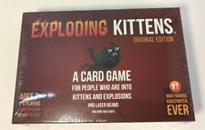 Exploding Kittens Original Edition Card Game (New, Sealed) Fun, Humorous picture
