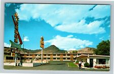 Wendover UT-Utah, Wend-over Motel, Antique Vintage Souvenir Postcard picture