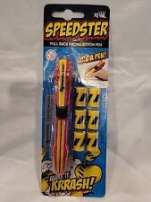 IQ Speedster Pull Back Racing Action Pen Brand New picture