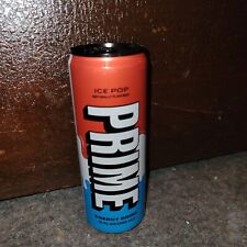 Prime ENERGY DRINK ICE POP SOLD OUT FLAVOR 12 oz CAN LIMITED SUPPLY picture