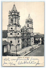 1908 Front View Building of Panama Cathedral Unposted Antique Postcard picture