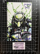 Predator Hunter & Prey • SDCC Art Book • Smunchy • 1st Ever Sold & Remarked COA picture
