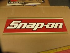SNAP ON TOOL ADVERTISING DECAL vintage # SS893A 