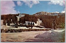 Vtg Utah UT Mt Majestic Manor & Motor Lodge Brighton Bowl Ski Area Postcard picture