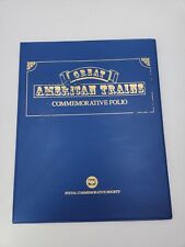1988 Great American Trains Postal  Commemorative Folio USPS Stamps picture