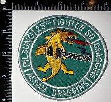 USAF 25th Fighter Squadron Pilsung Assam Draggins Patch picture